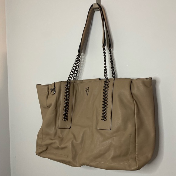 Vera Wang - greige/ beige-tan bag - Picture 3 of 6